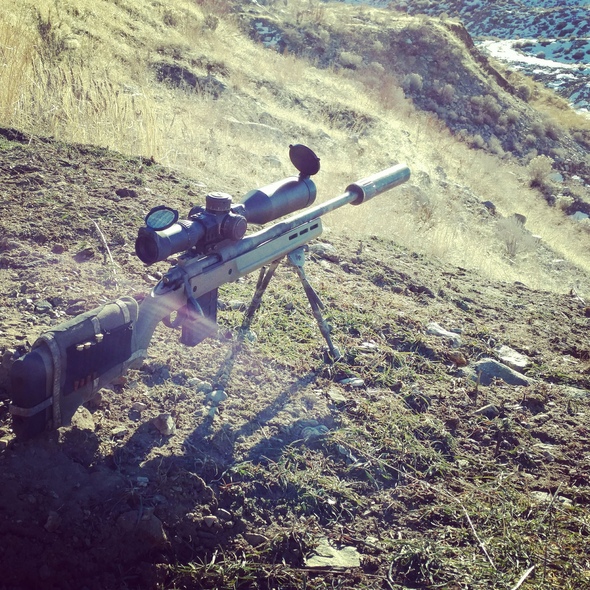 Rifle on Hill